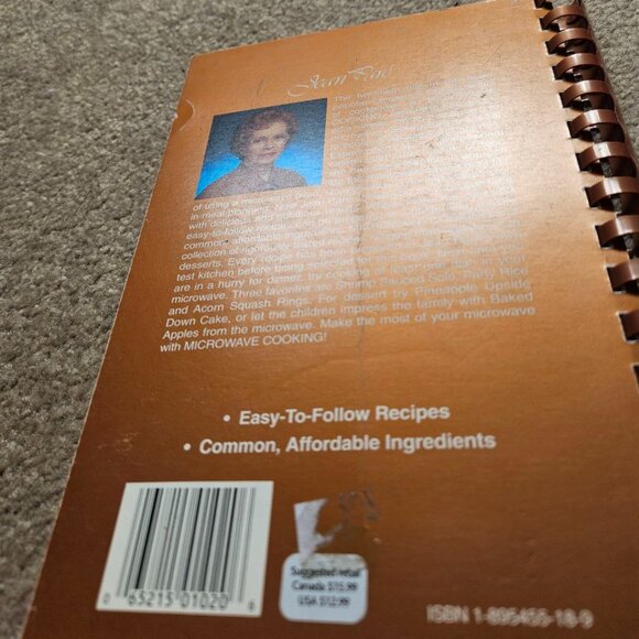 4/$25 Microwave Cooking by Jean Pare - Spiralbound -‎ 1993 - Picture 6 of 8